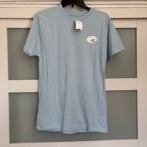 COSTA Boardwalk Life Size Small T-shirt Bicycle See What's Out there NEW  s/s